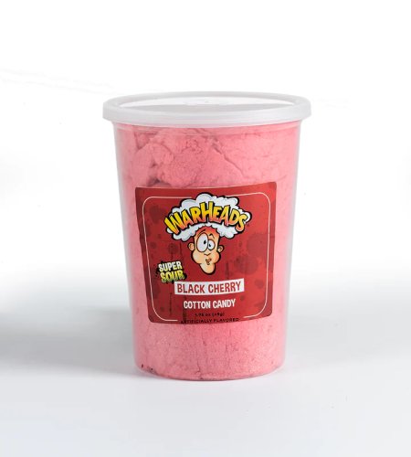 (image for) Warheads Black Cherry Cotton Candy