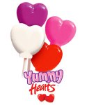 (image for) Yummy Hearts 640 pops in each case