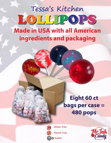 (image for) Tessa s Extra Large 1.10 oz Gourmet Lollipop